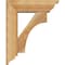 Ekena Millwork Westlake Traditional Rough Sawn Bracket w/ Offset Brace, Western Red Cedar, 6"W x 18"D x 22"H BKT0604X18X22WTL01RWR - alternate 2